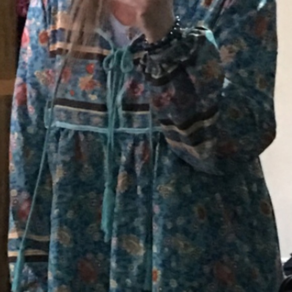 1 left only! 3XL SALE! Floral Boho Wanderer maxi - Picture 5 of 8